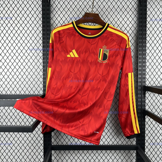 Belgique Domicile Manches Longues - 2026/27