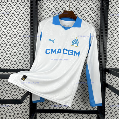 Olympique de Marseille OM Domicile Manches Longues - 2025/26