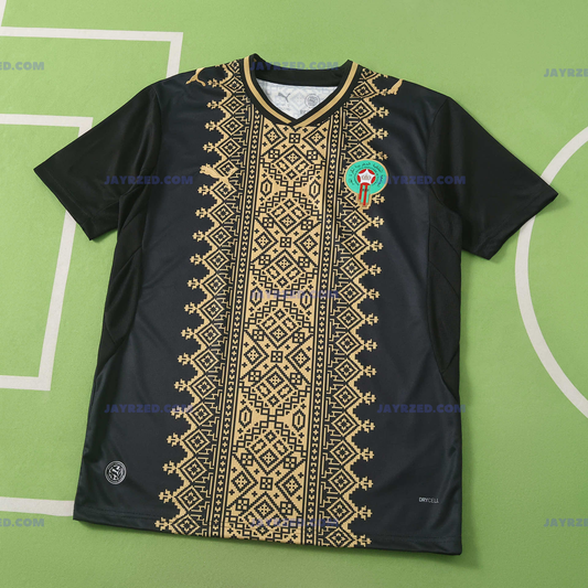 Maroc Extérieur Concept Noir Coupe Du Monde 2026