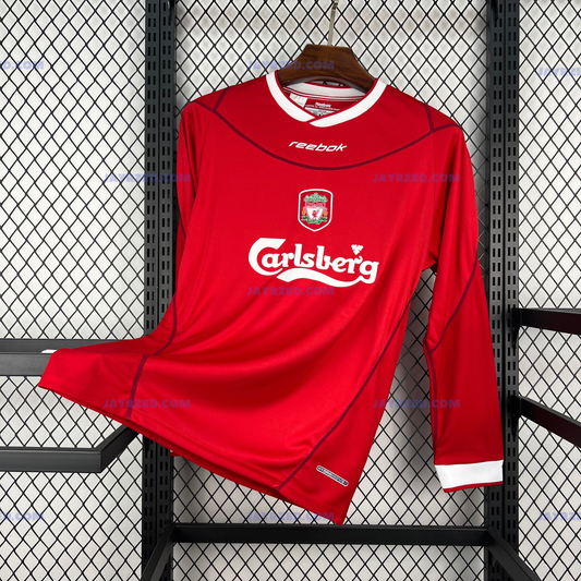 Liverpool FC Domicile Manches Longues Rétro - 2003/04