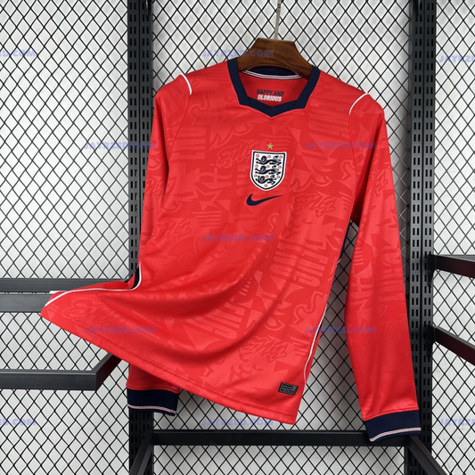 Angleterre Extérieur Manches Longues - 2026/27