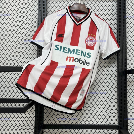 Olympiakos Domicile Rétro - 2001/02