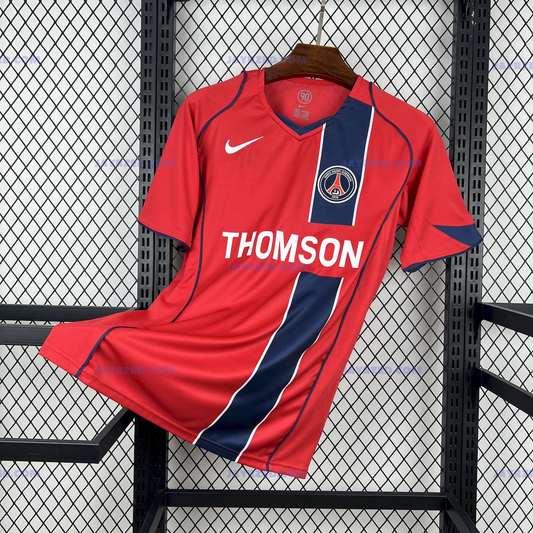 Paris Saint-Germain PSG Extérieur Manches Longues Rétro - 2004/05