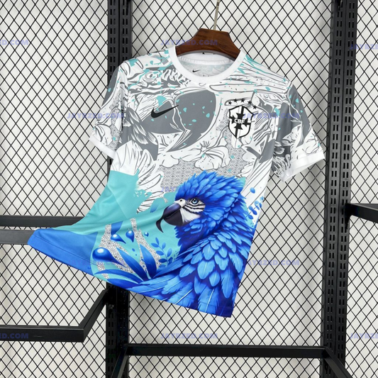 Brésil Perroquet Gris Cyan - Concept